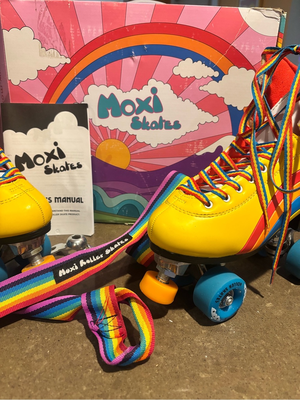 Moxi Rainbow Rider Roller Skates